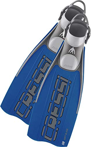 Cressi Flossen Ara Fins, Blau, L/XL-44/47