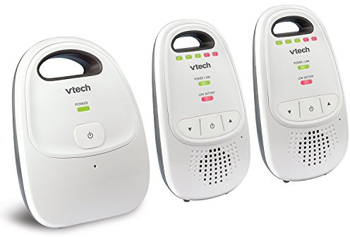 VTech Upgraded Baby Monitor with Rechargeable Battery, Long Range, Crystal-Clear Sound, and Alerts