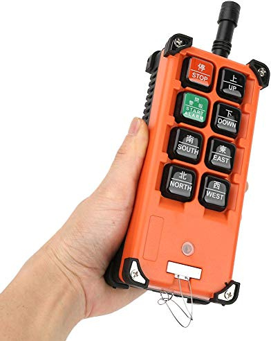 Mando A Distancia, Mando A Distancia Inalámbrico Polipasto Radio Control Polipasto Control Remoto Polipasto Control 2 Transmisor + 1 Receptor 220V Sistema De Control De Polipasto