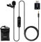 Micrófono USB de Solapa Universal Movo para Ordenador con Adaptador USB Compatible con portátiles, Ordenadores de Escritorio, PC y Mac, teléfonos Inteligentes, cámaras, y podcasting