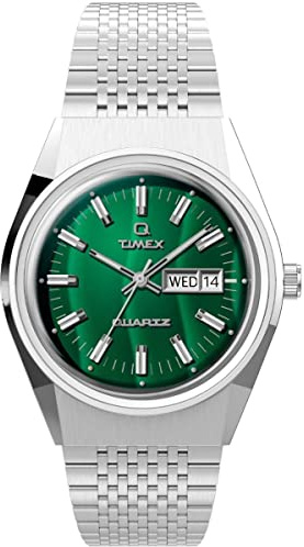 Timex Herren Analog Quarz Armbanduhr Q Falcon Eye Reissue