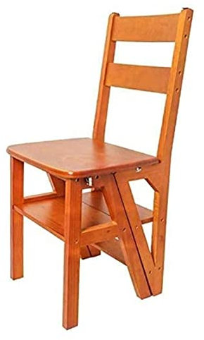 Sywlwxkq Sturdy Thin Folding Stool 4 Steps Transforming Folding Ladder Backrest Chair Ladder Ladder Ladder Step Ladder Extended Stool Gardening Device For Hard Intensive Use Max