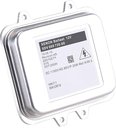 5DV00972000 Xenon Ballast Scheinwerfersteuergerät Kompatibel für Vaux-Hall Motors Xenon Ballast HID Scheinwerfer Steuergerät Vorschaltsteuergerät 5DV00961000 1232335, 13278005 5DV 009 720-001, 12V