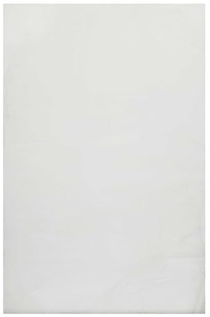 Homie Living Vita Hochflorteppich, 70 x 140 cm, beige weiß | weicher Hochflor Teppich, Schlichtes, modernes Design hochwertig getuftet für Wohnzimmer, Schlafzimmer und mehr