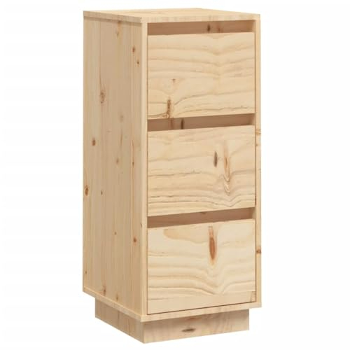 KTHLBRH Wohnzimmerschrank Esszimmerschrank Anrichte Sideboard 32x34x75 cm Massivholz Kiefer für Wohnzimmer, Küche, Esszimmer