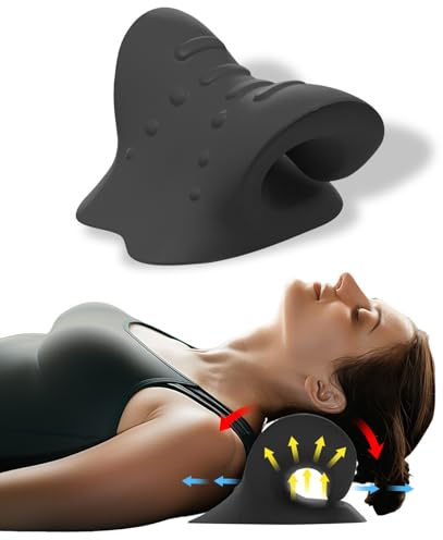 Reiteag Cloudy Neck, Nackenwolke Original, Nackenstrecker Orthopädisch Testsieger, Premium Nackenbuckel Weg Korrektur Kissen, Verspannungen und Steifheit im Nacken lösen