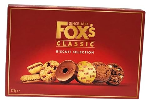 Fox Biscuit Selection Box, Assorted Chocolate Cookies and Creams, 275g (1)