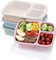 Porta Pranzo Lunch Box 4 Pack Portamerenda Bambina Bambino Scuola Termico Merenda Bento Bambini Portapranzo Schiscetta