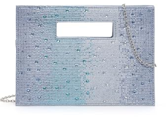 Tamaris Amalia Rhinestone Clutch Crystal Blue