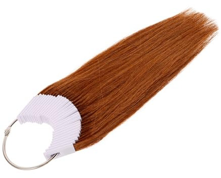 FRCOLOR 30stücke Teiliges Mit Echthaar-färbesträhnen Und Farbmuster Für Friseure Für Professionelle Haarfärbung Und Schulungen Geeignet Für Salons Und Farbtrainer