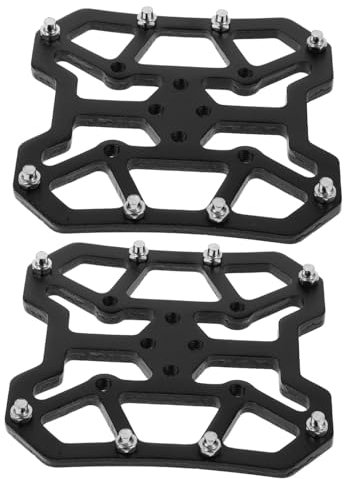 BESPORTBLE 1 Paar Fahrrad Schnellspanner Verriegelungsplatte Fahrradadapter Fahrradpedal Umrüstsatz klick Zu Plattform Pedale klick Pedal Aufsätze klick Pedal Upgrade