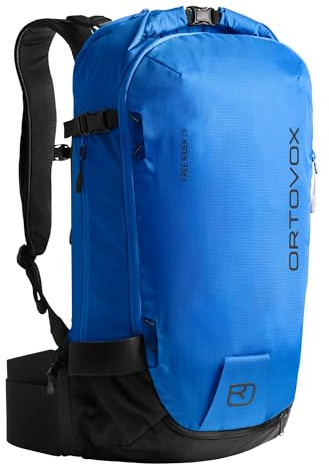 Ortovox Free Rider 28L Freeriding Zaino da Sci Alpinismo per Sci, Snowboard e Backcountry Sport - Blue Note - 28 Litri