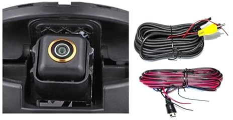 Rückblickkamera Für VW Für Passat CC Für Golf 6 7 8 Fisheye 170 Grad AHD 1080P Flip Emblem Reverse Backup Ansicht Kamera Kofferraumgriffkamera(Go*lf7 Camera,CVBS-AHD1080P)