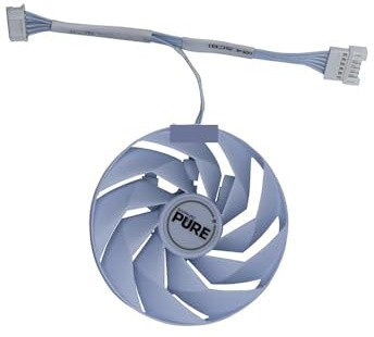 FDMOZRE Dissipatore GPU FD10015M12D, Ventola per Scheda Video per Sapphire Pure RX 7700 XT 12G per 7800 16gb Pulse 7900 20G(1Pcs Fan A)
