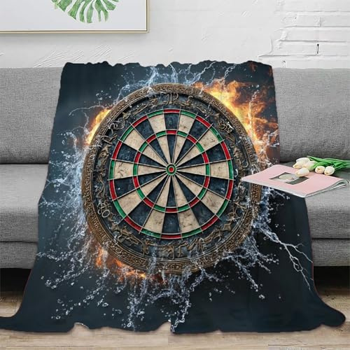 ZFLDKWGP Diana Impactante 3D Impresa Manta Microfibra Decoración Hogar Manta de Dardos Suave Cálida Sofá Dormitorio 40x50inch(100x130cm)