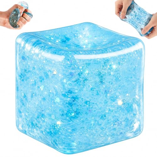 Cube Squishy Toys, Cube Fidget Squishy Toys Anti Stress Spielzeug | Sensorik Stressball für Erwachsene, Squishy Ball Stressabbau im Büro, Geburtstag Klassenzimmer Geschenke