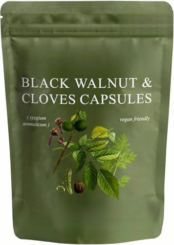 Coquilles de noix noires et clous de girofle | Favorise la digestion et le nettoyage intestinal - Effets antibactériens et antioxydants