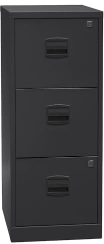 BISLEY | Hängeregistraturschrank PFA | 3 Schübe, schwarz