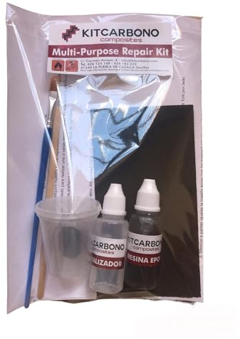 Kit de réparation en fibre de carbone Kitevopro Twill 2/2