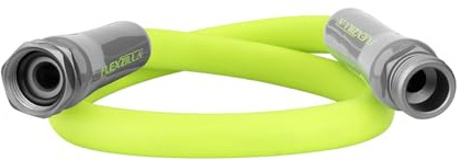 Flexzilla Garden Lead-in Hose 5/8 in. x 3 ft., Lightweight All-Weather Water Hose, Durable and Flexible, Leak-Free Connections