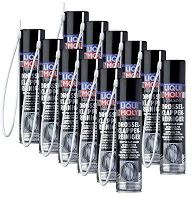 12x LIQUI MOLY 5111 Pro-Line Drosselklappen-Reiniger für Benzin Motoren 400ml