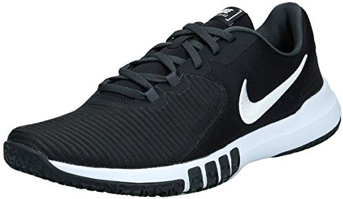 Nike Men's Nike Flex Control TR4 Athletic Shoe, Black/White-Dark Smoke Grey-Smoke Grey, 9.5 Regular US