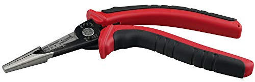 KAIFNT K602 Ergonomic 6-In-1 Combination Wire Service Tool, Stripping Crimping and Gripping Pliers, 8 Electrician Pliers