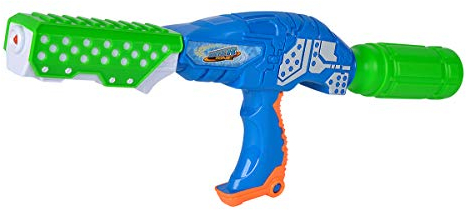Simba Waterzone Bottle Blaster Pro 107276065 - Pistola ad acqua, meccanismo pompa, capacità serbatoio 250 ml, portata 8 m