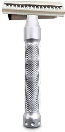 The Goodfellas' smile Sicherheitsrasierer Legione Slant, Legion, Sicherheitsrasierer Slant Silber/Schwarz