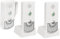 Wireless Intercom Doorbells 1000m Distance with 1 Outside Bell and 2 Inside Bells Intelligent Voice Intercom Doorbells 2000mAh IP54 for Houses Factories White