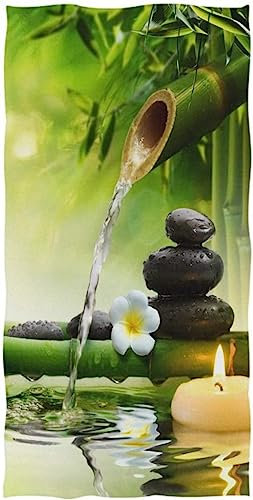 Stone Bamboo Beach Towel, Lightweight Absorbent Quick Dry Towel, Stone Bamboo Beach Towels for Adults Kids & Travel Towel, Swimming, Sports, Travel Beach Towel 80 x 160 cm