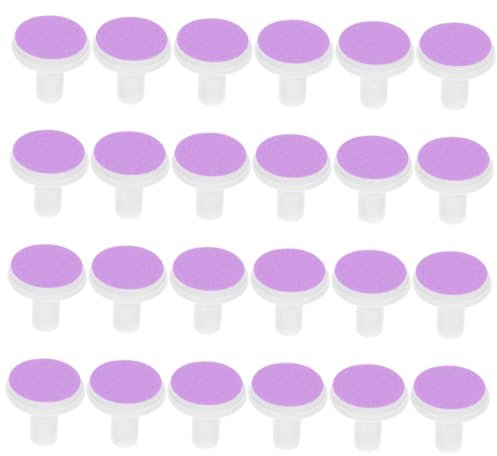 Mikinona 24stücke Elektrische Nageltrimmer Ersatzpads Für Junge Mädchen Sicher Für Neugeborene Und Kleinkinder Einfach Zu Verwenden Schleifköpfe Für Monate