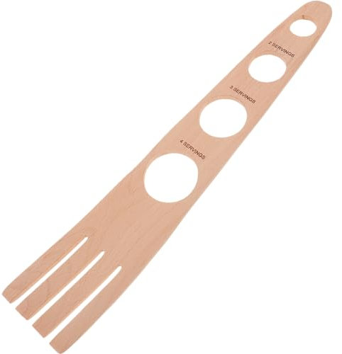 HOLIDYOYO 4holes Pasta Ruler for Portion Control Noodle Measuring Guide Spaghetti Measurer Tool for Precise Serving Essential Kitchen Gadget for Home Cooks Chefs