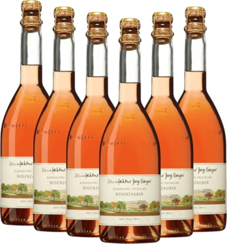 Rosenzauber Manufaktur Jörg Geiger 6 x 0,75l VINELLO - 6 x Weinpaket inkl. kostenlosem VINELLO.weinausgießer