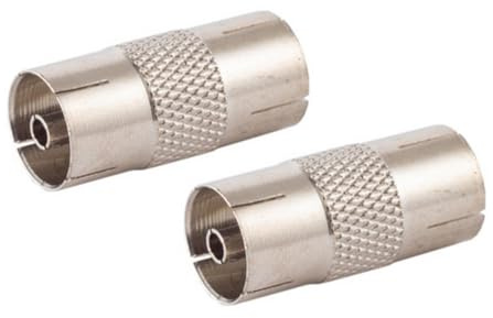 PADCR 2x Koaxial Buchse auf Koaxial Buchse Antenne Antenna Koax Adapter Verlängerung