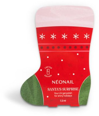 NÉONAIL UV Nagellack 7,2 ml - Rot - Santa's Surprise - NÉONAIL Farben - UV Lack - Gel Nägel - Nageldesign