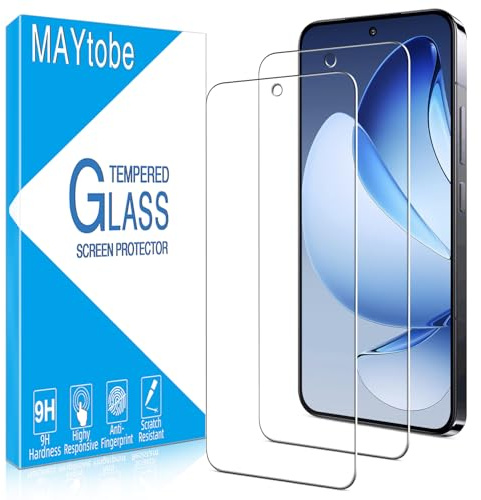 MAYtobe 2 Unidades Protector de Pantalla para Xiaomi 15, Cristal Vidrio Templado Antiarañazos, Antihuellas, Sin Burbujas, Dureza 9H, 0,33mm Ultra Transparente