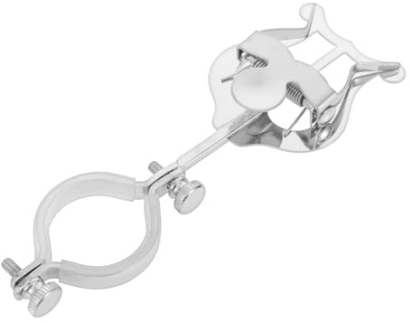 Silberner Metall Notenclip für Klarinette und Oboe, Tragbar | Leichtes Zubehör mit Sicherer Klemmfunktion, Klassisches Design für Konzert und Verschiedene Anlässe