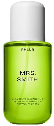 PHLUR Mrs. Smith Body Mist, 8 Fl Oz - Hair and Body Perfume for Women, Juicy Apple & Pear Fruity Floral Body Spray with Watermelon and Musk Nectar Fragrance