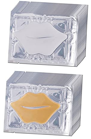 TOVINANNA 20pcs Moisturizing Lip Mask Lip Pad Mask for Care Hydrating Skin for Moisturiser for Sleep