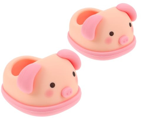 BESPORTBLE Puppenschuhe für Große Dolls Miniature Schuhe im Tierdesign für Rollenspiele und Kreative Outfits Stabil für Einfachen Stand und Aufbewahrung Süße DIY Accessoires