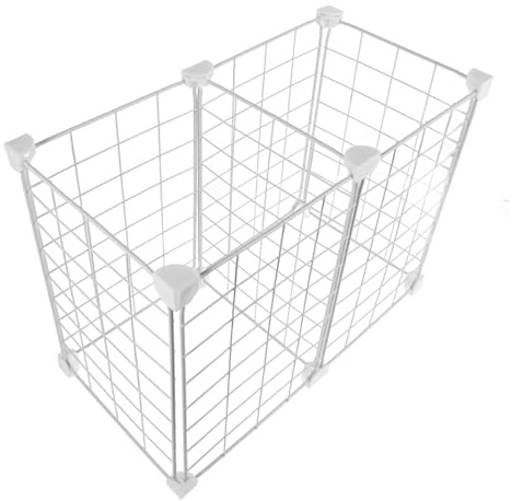Hohopeti Séparateur de Congélateur pour Organisation Réfrigérateur Panier de Rangement Empilable Multi Optimise Espace Stockage Alimentaire Compatible avec Congélateur Coffre et Armoire