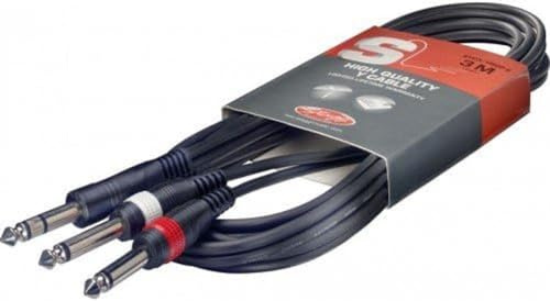 Stagg SYC1/PS2P E stereo delkabel (1 m)