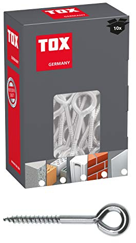 TOX Ösenschraube Safe Fix Eye 8 x 100 mm, Inhalt 10 Stück, 057101051