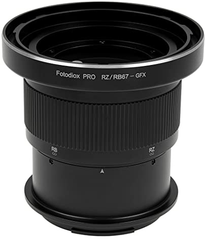 Fotodiox Pro Lens Mount Adapter Compatible with Mamiya RB67 and RZ67 Lenses on Fujifilm GFX G-Mount Cameras