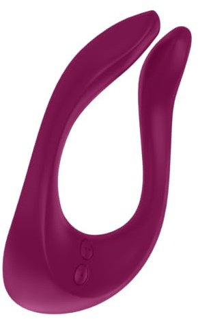 Satisfyer Partner Multifun 2, Vibrator für Frauen, Männer und Paare, Vibrator mit 100 VibrationsKombinationen, Akku-Technik, wasserdicht (IPX7)