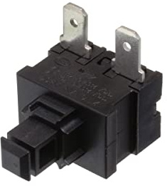 Paxanpax 9023231, PFC1256 kompatibel für Miele S312-S316, S512-S571, S716-S758 Serie Staubsauger EIN-Aus-Schalter, Schwarz
