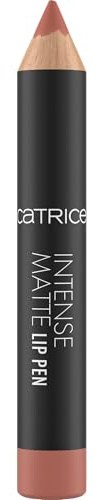 Catrice Intense Matte Lip Pen, Lippenkonturstift, Nr. 060, Braun, mit Vitaminen, pflegend, mit Ölen, matt, vegan, ohne Parfüm, ohne Alkohol, ohne Konservierungsstoffe, 1er Pack (1.2g)