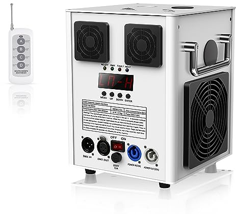 530W Efecto Escénico Máquina de Chispas dmx, 2CH Chispas frías Máquina con Control Remoto Alcance 3-5 metros, para Bar Fiesta Bodas Navideñas Halloween Concierto