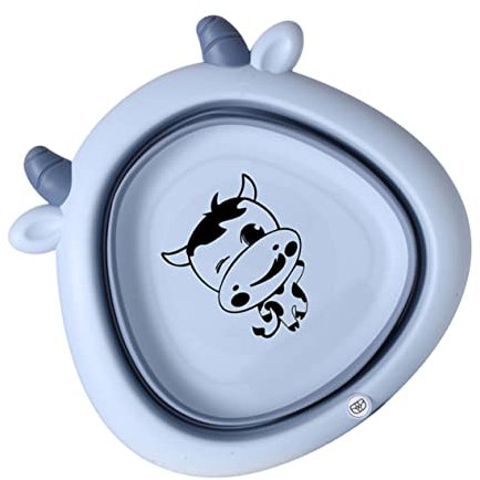 Lavabo Portátil Para Lavar Platos Fácil De Plegar Ahorra Espacio Material Pp Seguro Diseño De Dibujos Animados Para Limpieza De Bebés - Características